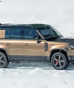 Land Rover Defender In Snow Paint By Numbers