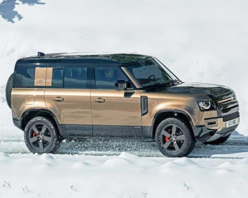 Land Rover Defender In Snow Paint By Numbers