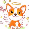 Little Dog Angel Paint By Numbers