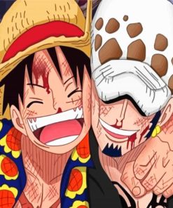 Luffy Law Paint By Numbers