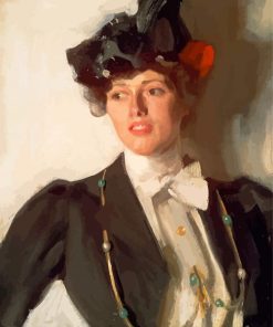 Martha Dana By Anders Zorn Paint By Numbers