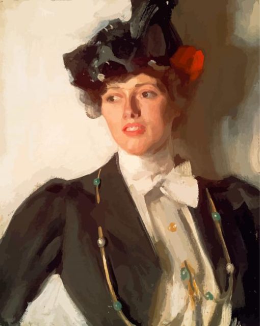 Martha Dana By Anders Zorn Paint By Numbers