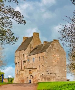 Midhope Castle Scotland Buildings Paint By Numbers