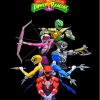 Mighty Morphin Power Rangers Poster Paint By Numbers