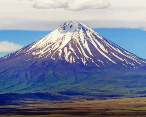 Mount Ararat Turkey Paint By Numbers