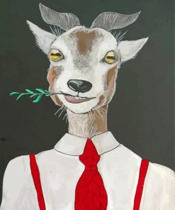 Mr Goat Paint By Numbers