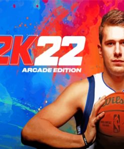 NBA 2k Video Game Serie Paint By Numbers