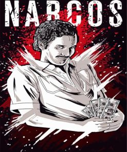 Narcos Pablo Escobar Poster Paint By Numbers