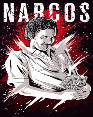 Narcos Pablo Escobar Poster Paint By Numbers