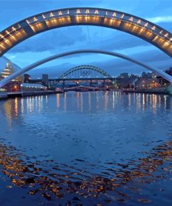 Newcastle Upon Tyne Paint By Numbers