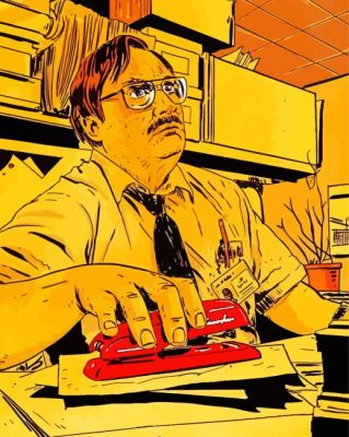 Office Space Movie Paint By Numbers