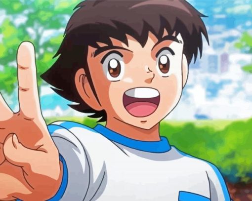 Oliver Atom Captain Tsubasa Paint By Numbers