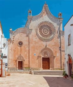 Ostuni Cathedral Italy Paint By Numbers