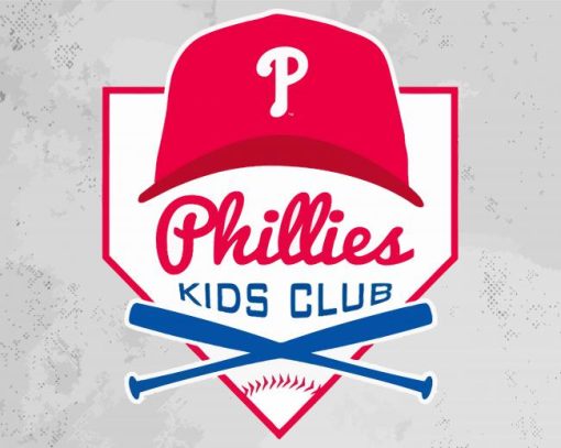 Phillies Club Logo Paint By Numbers