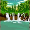 Plitwickie National Park Poster Paint By Numbers