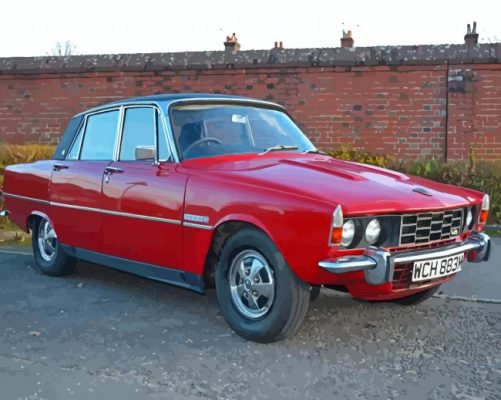 Red Rover P6 Car Paint By Numbers