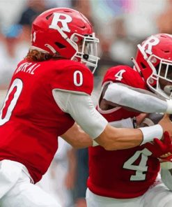 Rutgers Scarlet Knights Football Sport Players Paint By Numbers