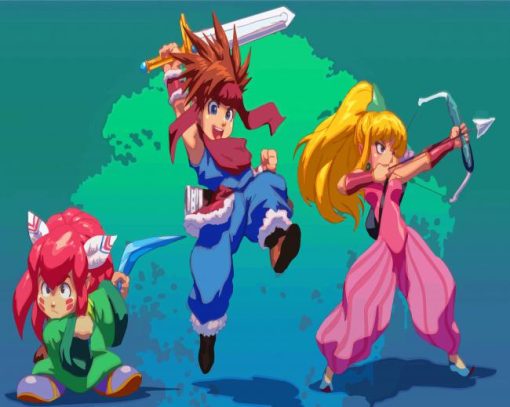 Secret Of Mana Paint By Numbers