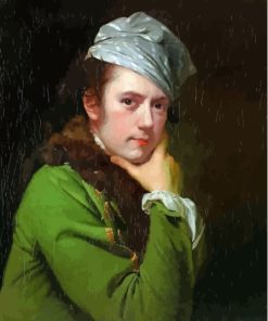 Self Portrait Joseph Wright Paint By Numbers