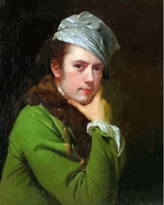 Self Portrait Joseph Wright Paint By Numbers