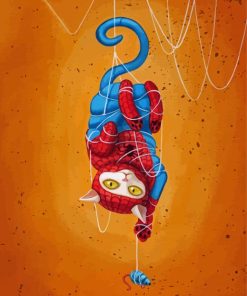 Spideycat Paint By Numbers