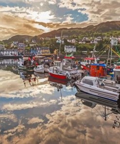 Tarbert Harbour Paint By Numbers