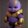 Thanos Baby Marvel Paint By Numbers