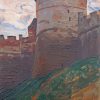The Fortress Tower By Nicholas Roerich Paint By Numbers