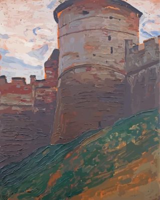 The Fortress Tower By Nicholas Roerich Paint By Numbers