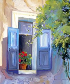 The Garden Window Paint By Numbers