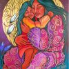 The Latina Mother And Child Art Paint By Numbers