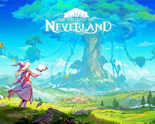 The Legend Of Neverland Poster Paint By Numbers