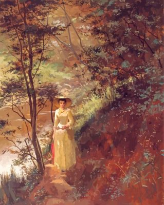 The Letter By Frederick McCubbin Paint By Numbers