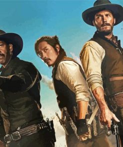 The Magnificent Seven Characters Paint By Numbers