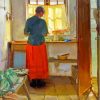 The Maid In The Kitchen Anna Ancher Paint By Numbers
