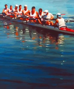 The Rowers Art Paint By Numbers