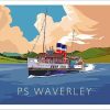 The Waverley Ship Poster Paint By Numbers