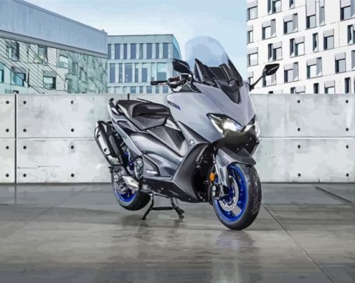 The Yamaha Tmax Paint By Numbers