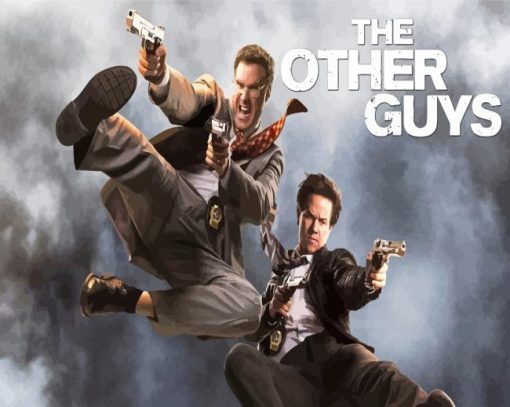 The Other Guys Poster Paint By Numbers