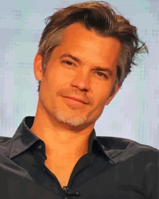 Timothy Olyphant American Actor Paint By Numbers