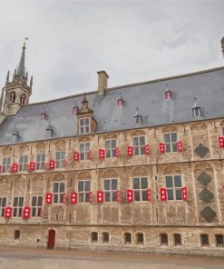 Town Hall Gouda Netherlands Paint By Numbers
