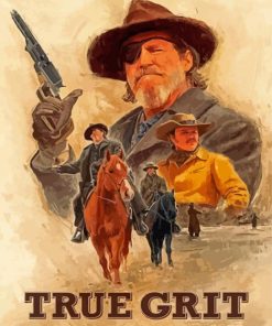 True Grit American Western Film Paint By Numbers