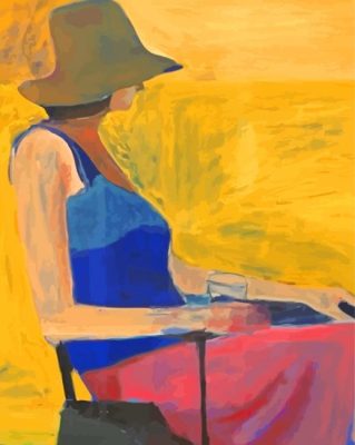 Woman With Hat Paint By Numbers