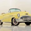 Yellow 1953 Buick Paint By Numbers