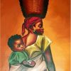 Aesthetic Black Mother And Child Paint By Numbers