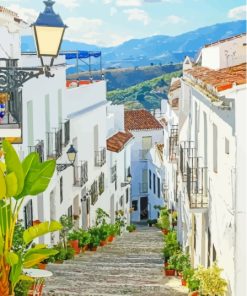 Aesthetic Frigiliana Paint By Numbers