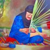 Aesthetic Arabic Grandma Crafting Paint By Numbers