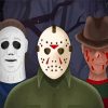 Aesthetic Michael Myers And Jason Paint By Numbers