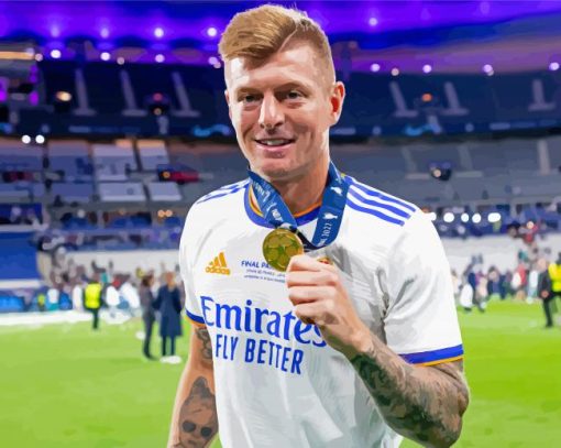 Aesthetic Toni Kroos Paint By Numbers