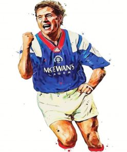 Ally Mccoist Art Paint By Numbers